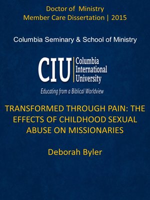 cover image of TRANSFORMED THROUGH PAIN: